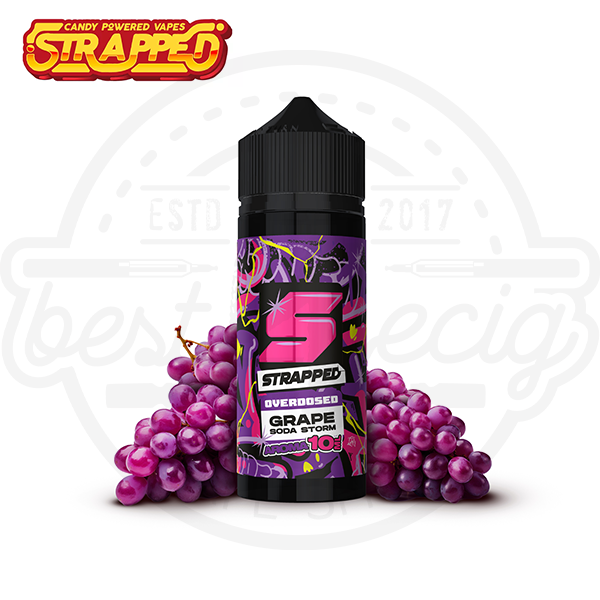 Strapped Overdosed Aroma Grape Soda Storm 10ml