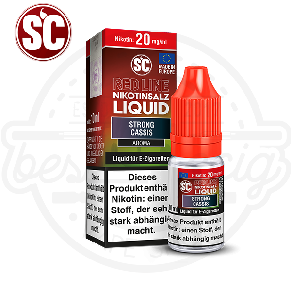 SC Red Line NicSalt Strong Cassis 10ml